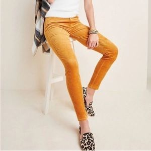 Paige Hoxton High-rise skinny corduroy pants